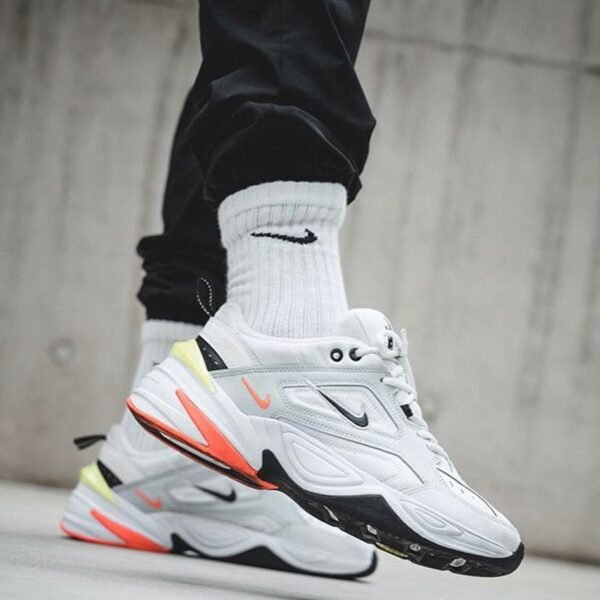 Nike M2K Tekno Blancas Logo Negro - Imagen 6