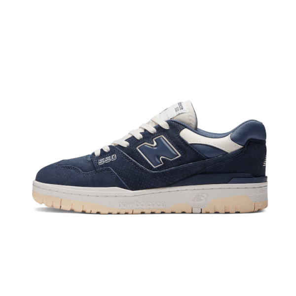 New Balance 550 Natural Indigo Suede