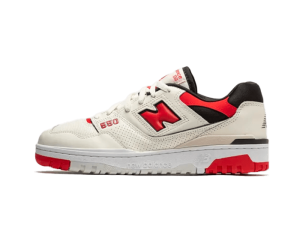New Balance 550 Sea Salt True Red
