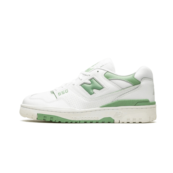 New Balance 550 White Mint Green