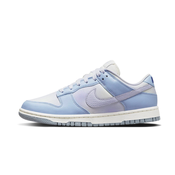 Nike Dunk Low White Blue Airbrush