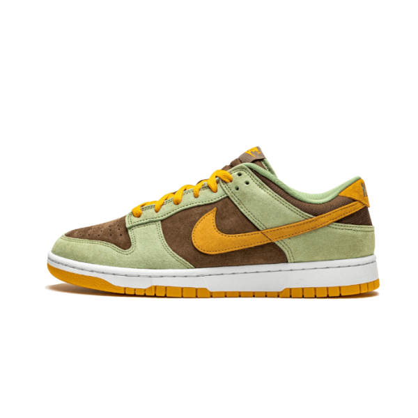 Nike Dunk Low Olive Brown Orange
