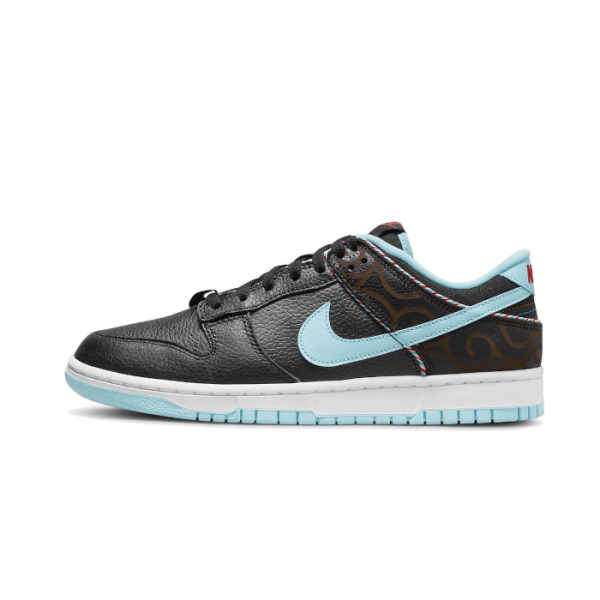 Nike Dunk Low SE Barber Shop Black