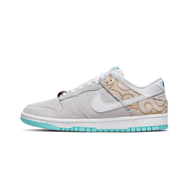 Nike Dunk Low SE Barber Shop Grey